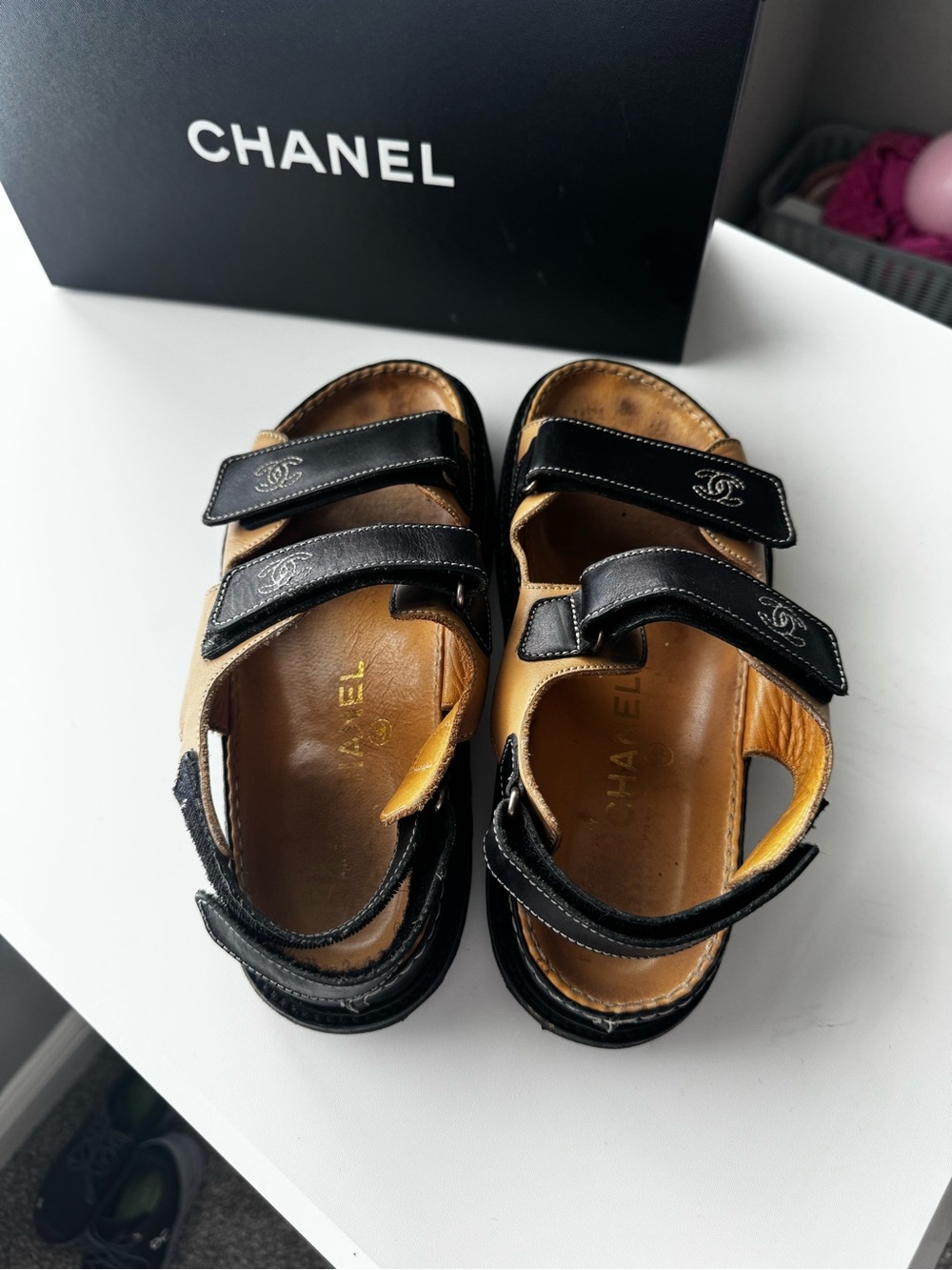 Chanel Velcro Sandals - Picture 4 of 8